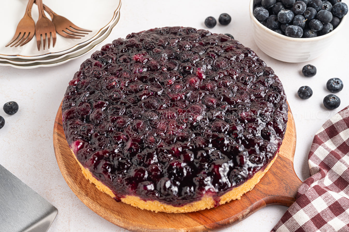 Blueberry Upside Down Cake - *EXCLUSIVE*