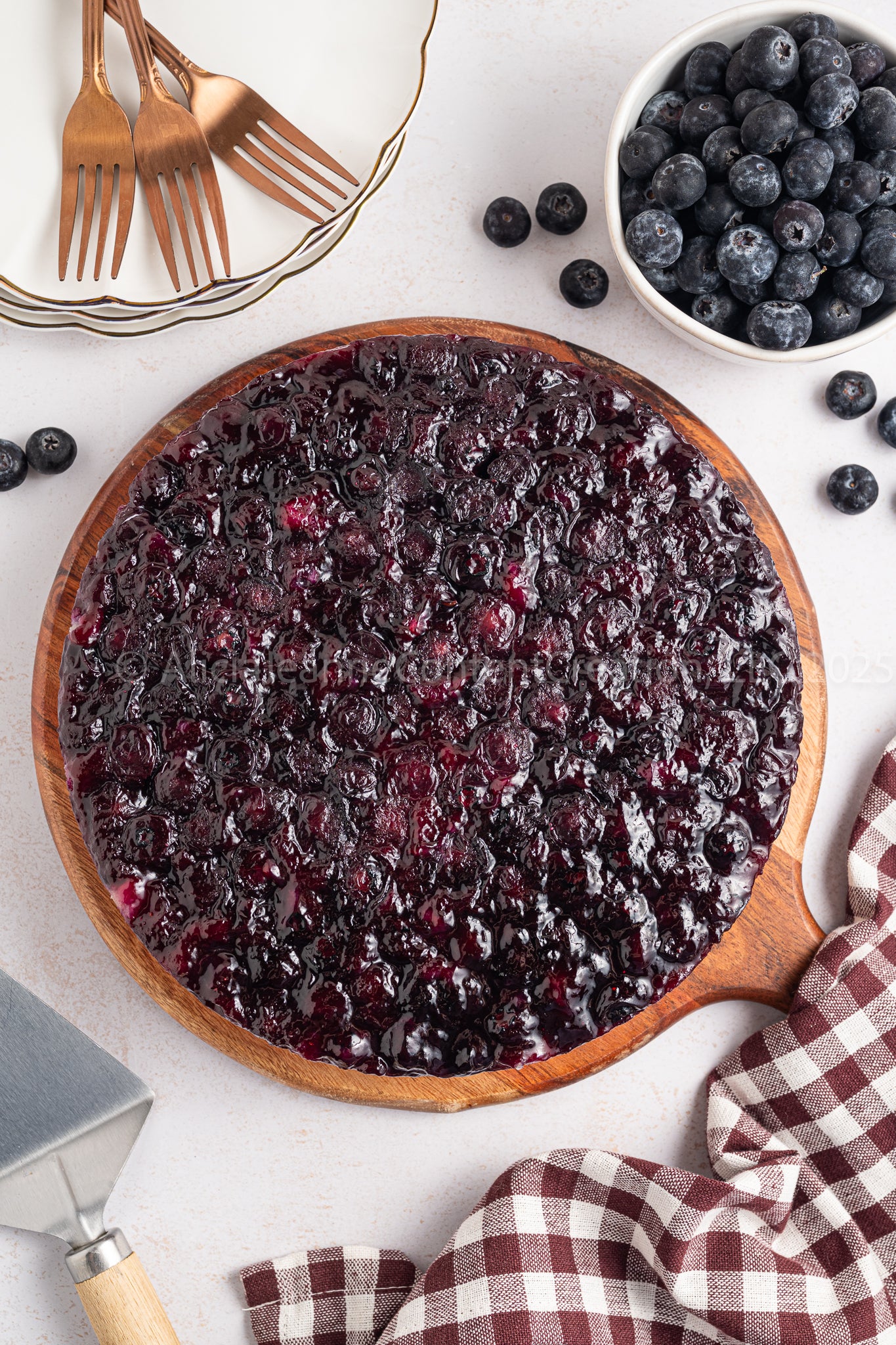 Blueberry Upside Down Cake - *EXCLUSIVE*