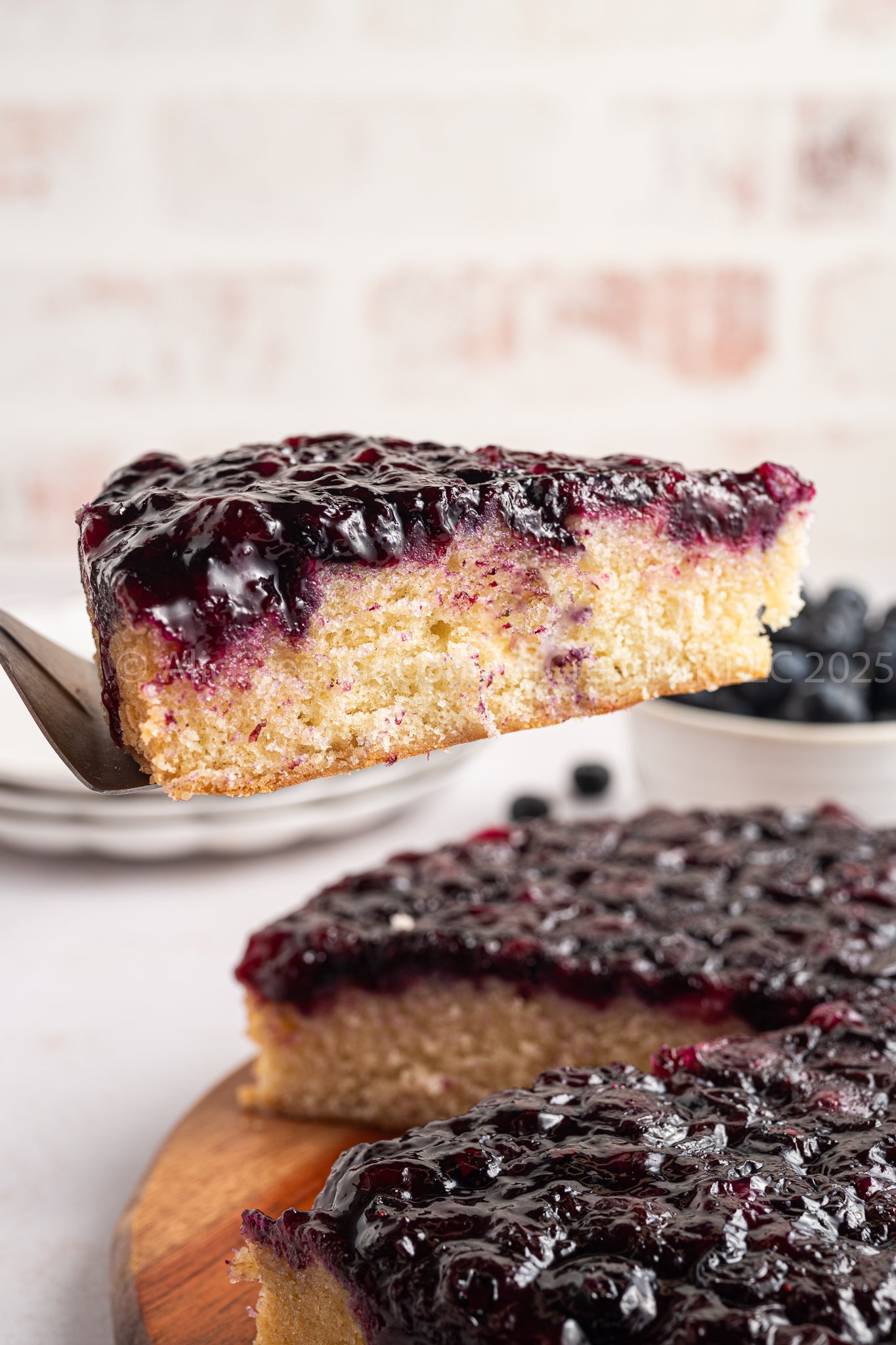 Blueberry Upside Down Cake - *EXCLUSIVE*