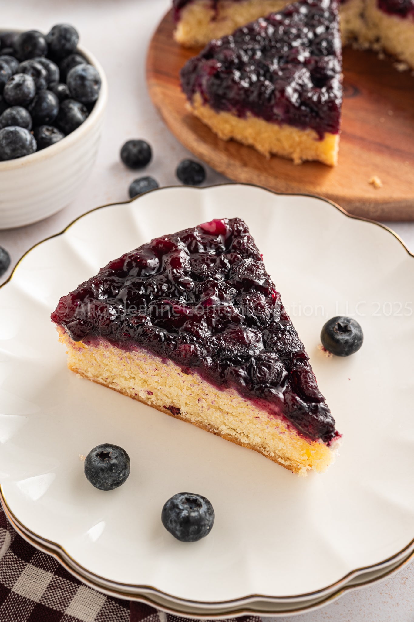 Blueberry Upside Down Cake - *EXCLUSIVE*