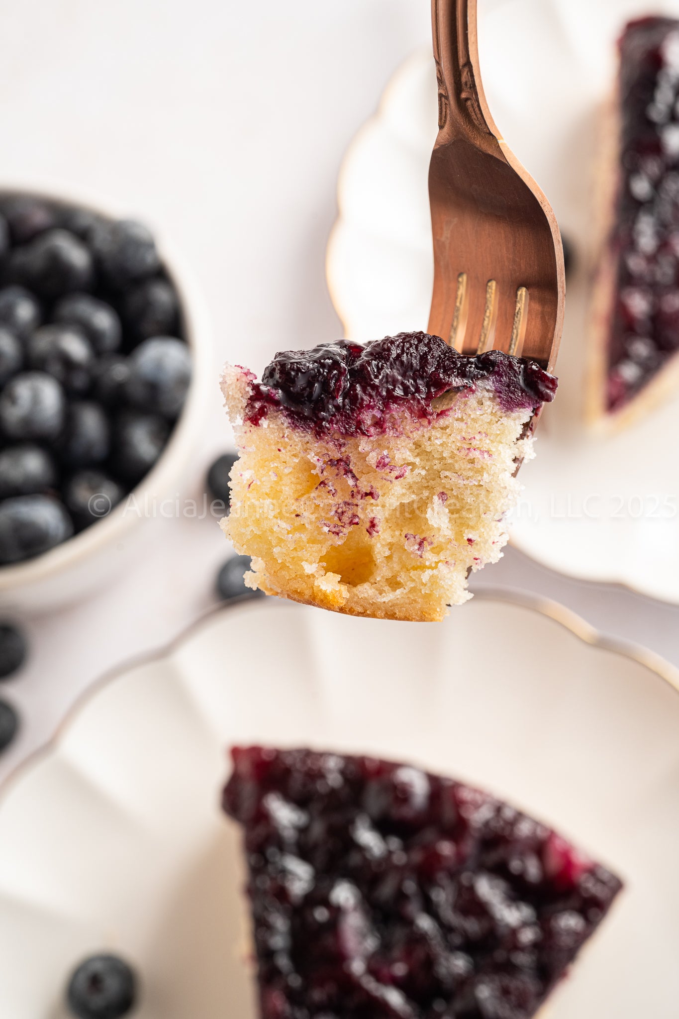 Blueberry Upside Down Cake - *EXCLUSIVE*