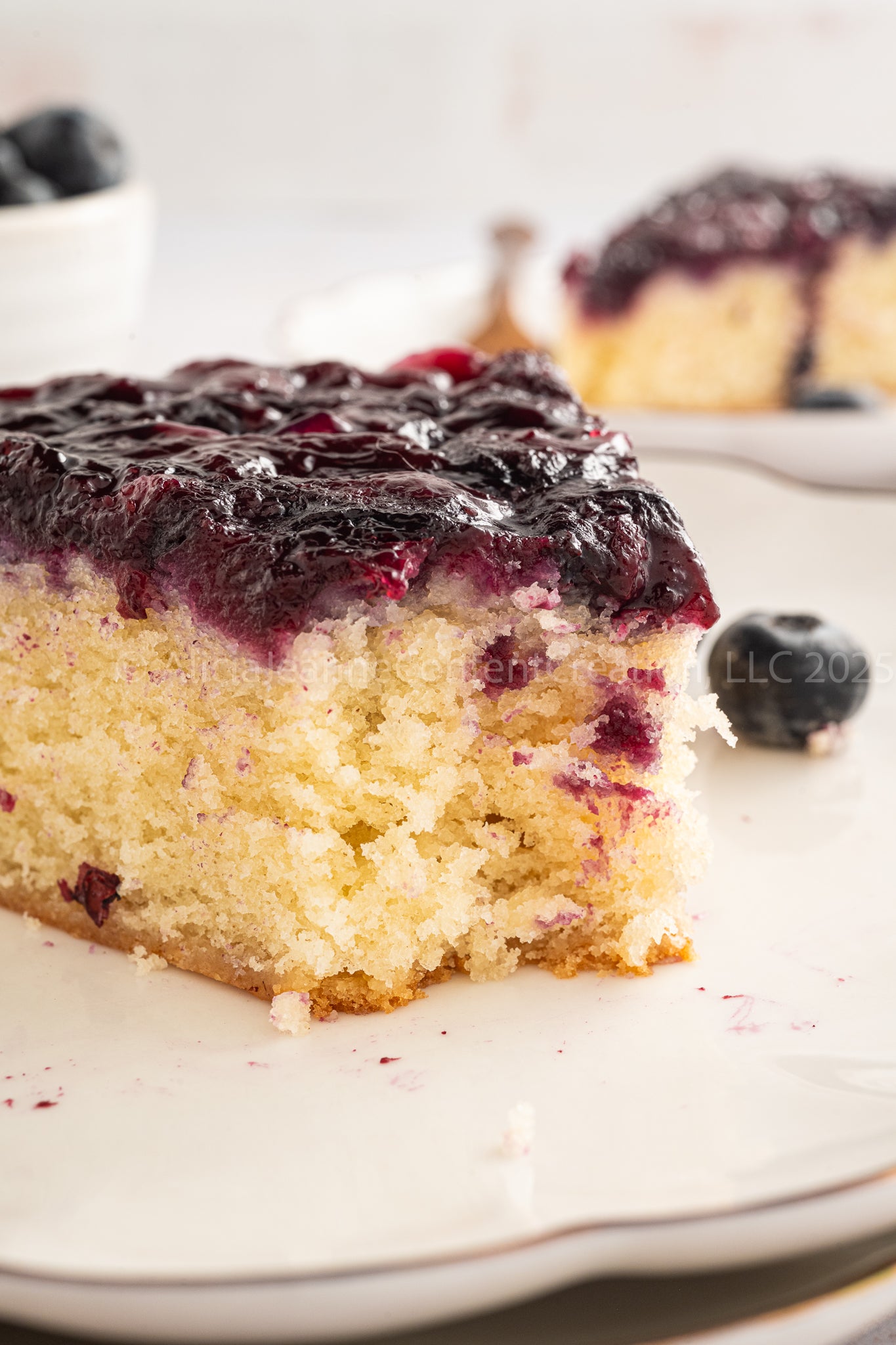 Blueberry Upside Down Cake - *EXCLUSIVE*