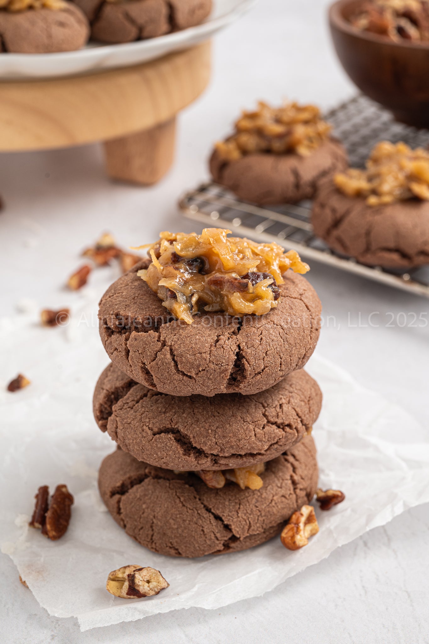 German Chocolate Cake Cookies - *EXCLUSIVE*