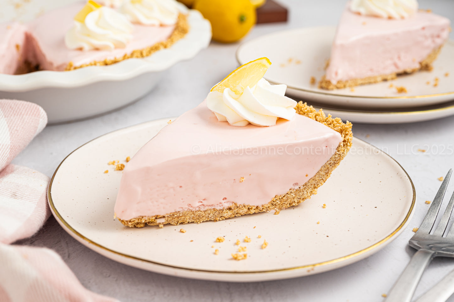 Pink Lemonade Pie - *EXCLUSIVE*