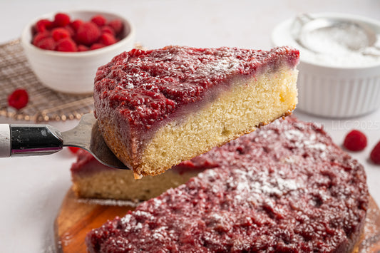 Raspberry Upside Down Cake - *EXCLUSIVE*