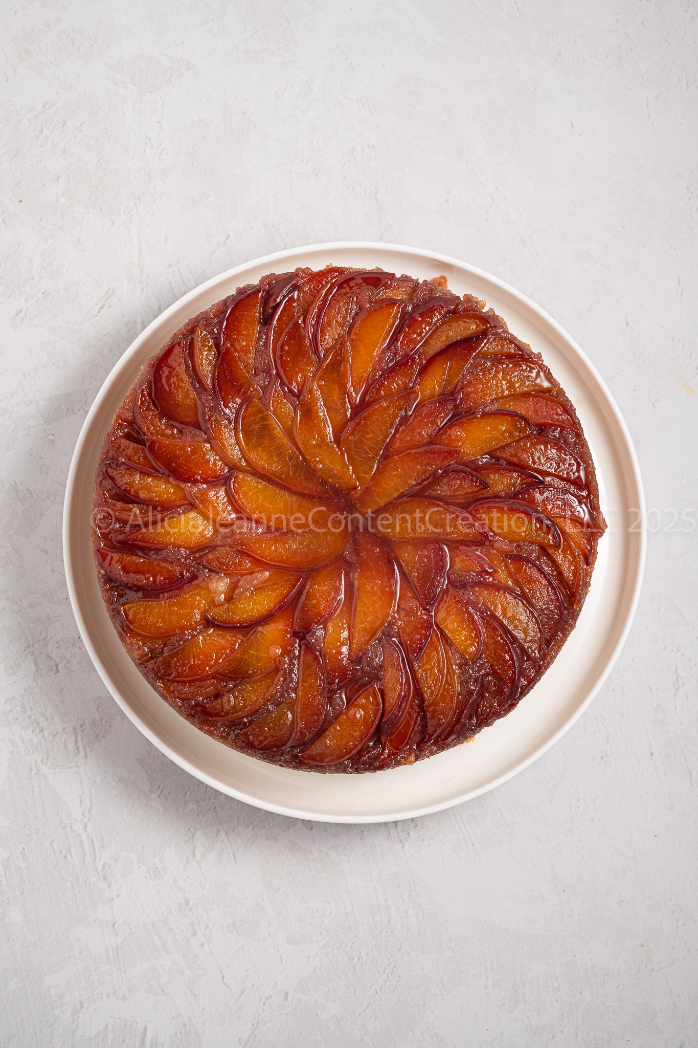 Upside Down Peach Cake - *EXCLUSIVE*