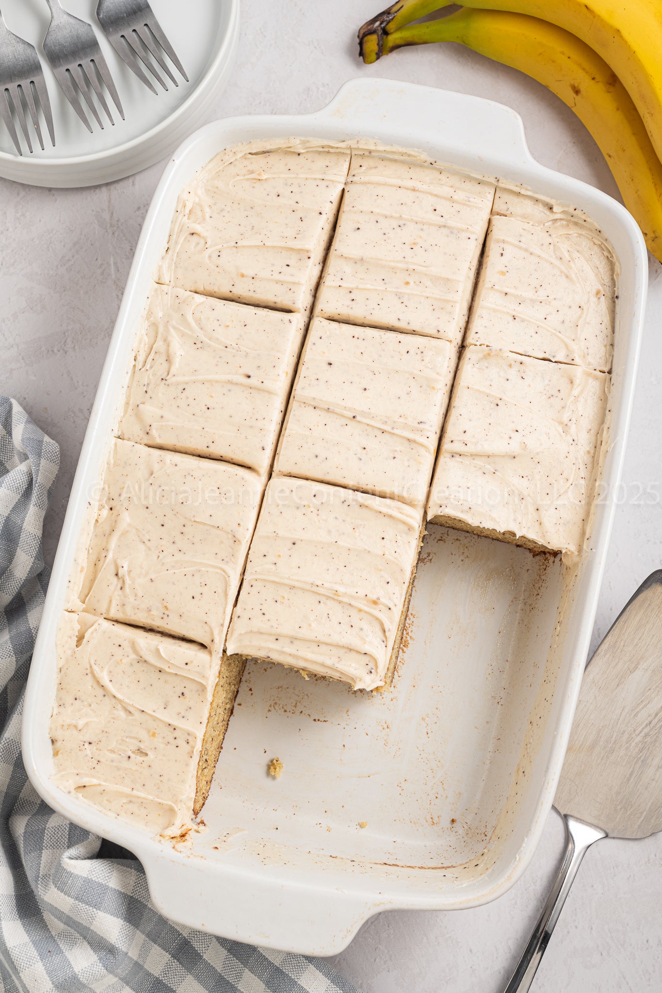 Banana Cake with Brown Butter Cream Cheese Frosting - *EXCLUSIVE*