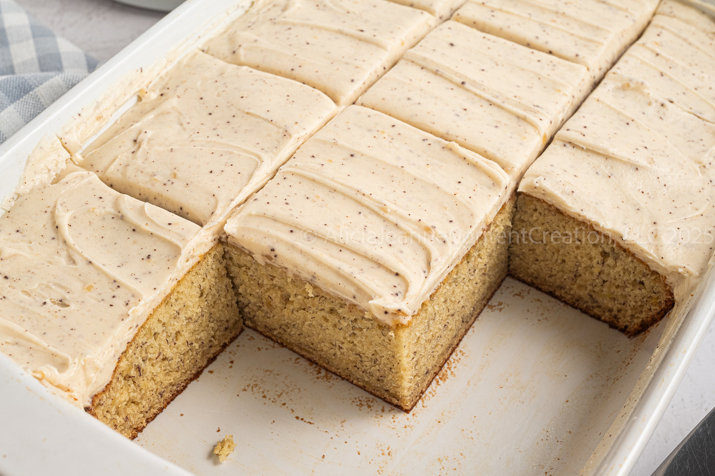 Banana Cake with Brown Butter Cream Cheese Frosting - *EXCLUSIVE*