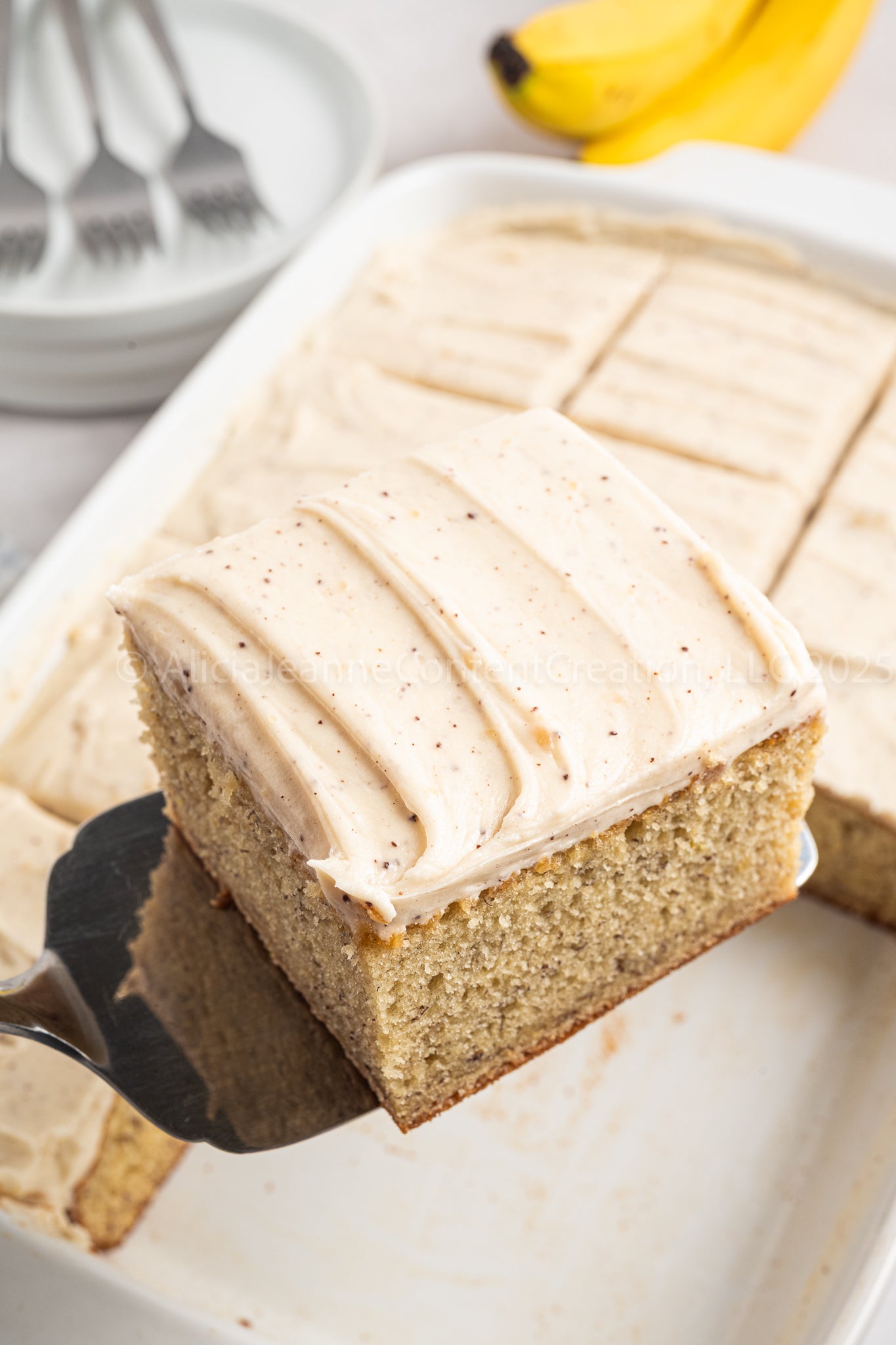 Banana Cake with Brown Butter Cream Cheese Frosting - *EXCLUSIVE*