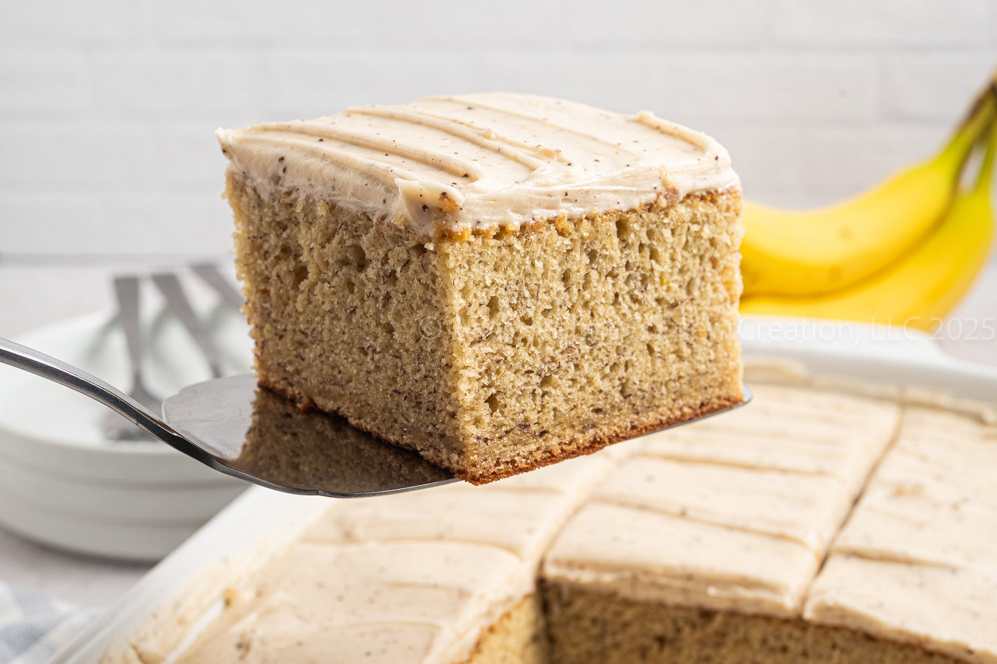 Banana Cake with Brown Butter Cream Cheese Frosting - *EXCLUSIVE*