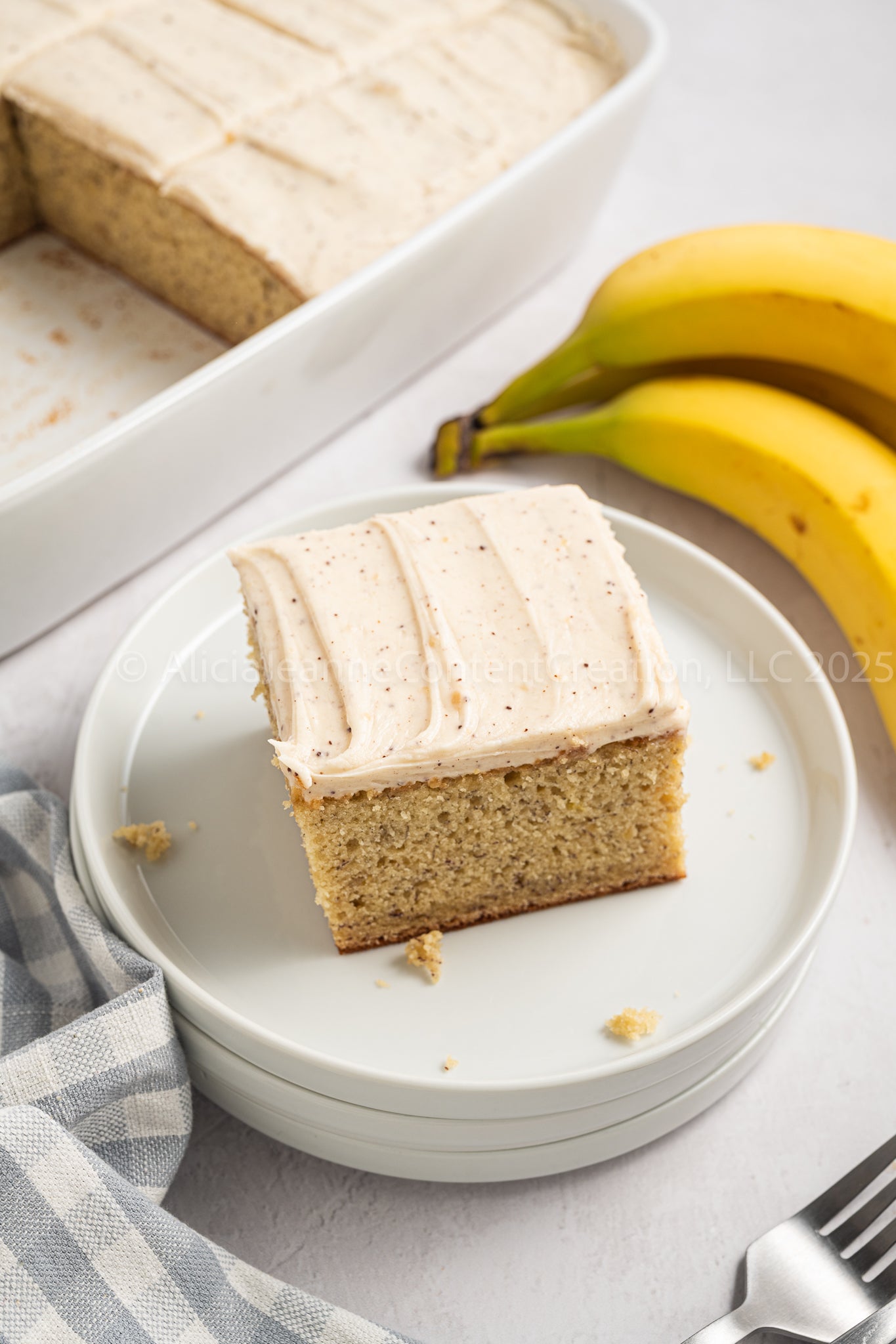 Banana Cake with Brown Butter Cream Cheese Frosting - *EXCLUSIVE*