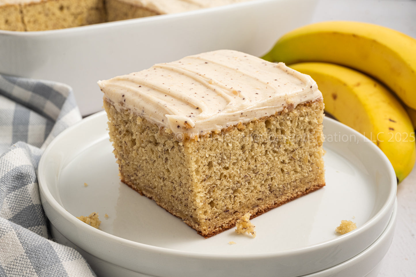 Banana Cake with Brown Butter Cream Cheese Frosting - *EXCLUSIVE*