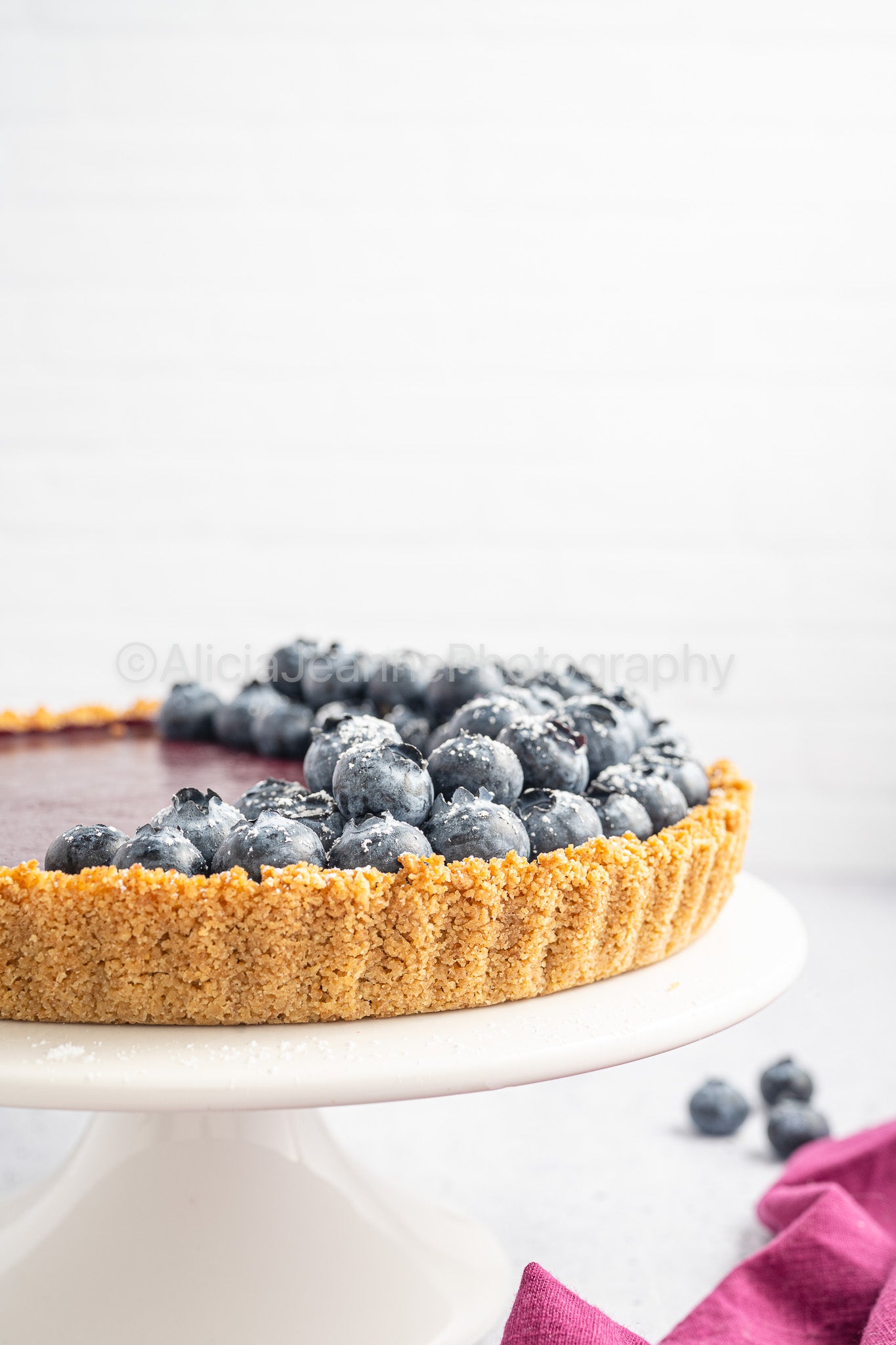 Blueberry Curd Tart - *EXCLUSIVE*