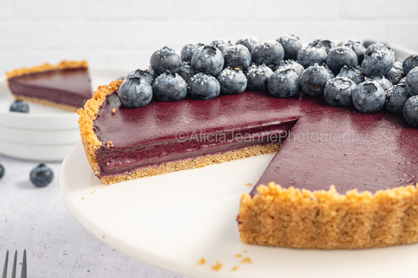 Blueberry Curd Tart - *EXCLUSIVE*