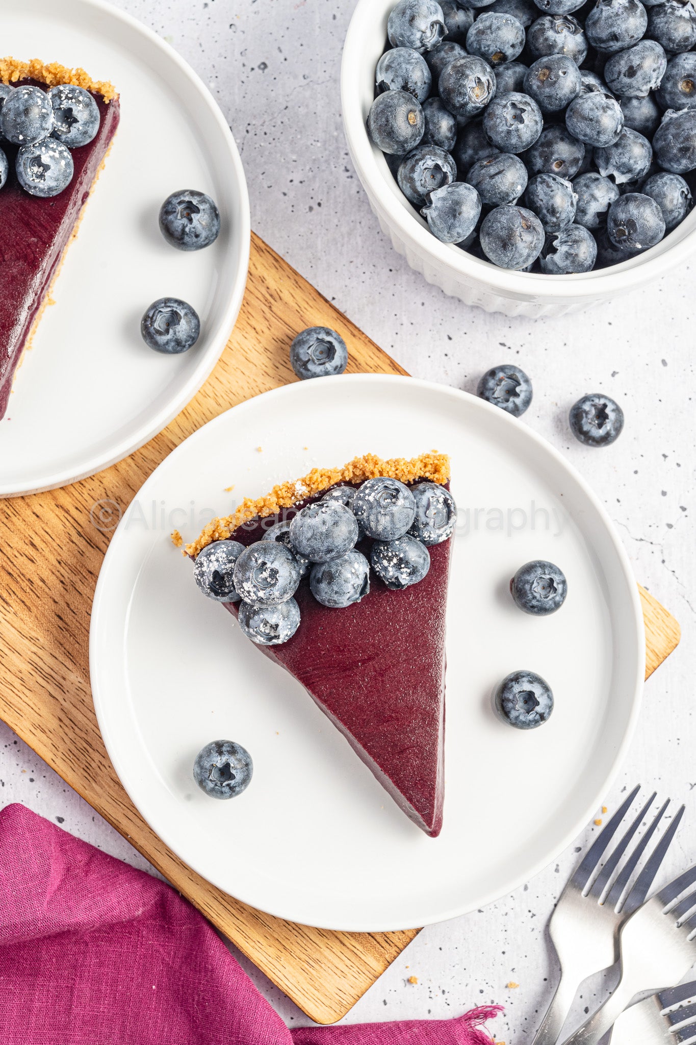 Blueberry Curd Tart - *EXCLUSIVE*