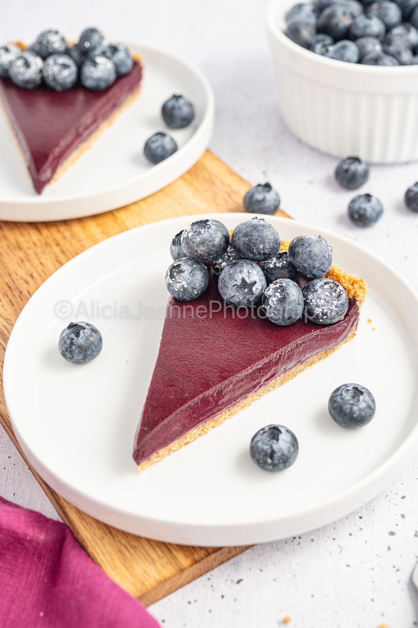 Blueberry Curd Tart - *EXCLUSIVE*