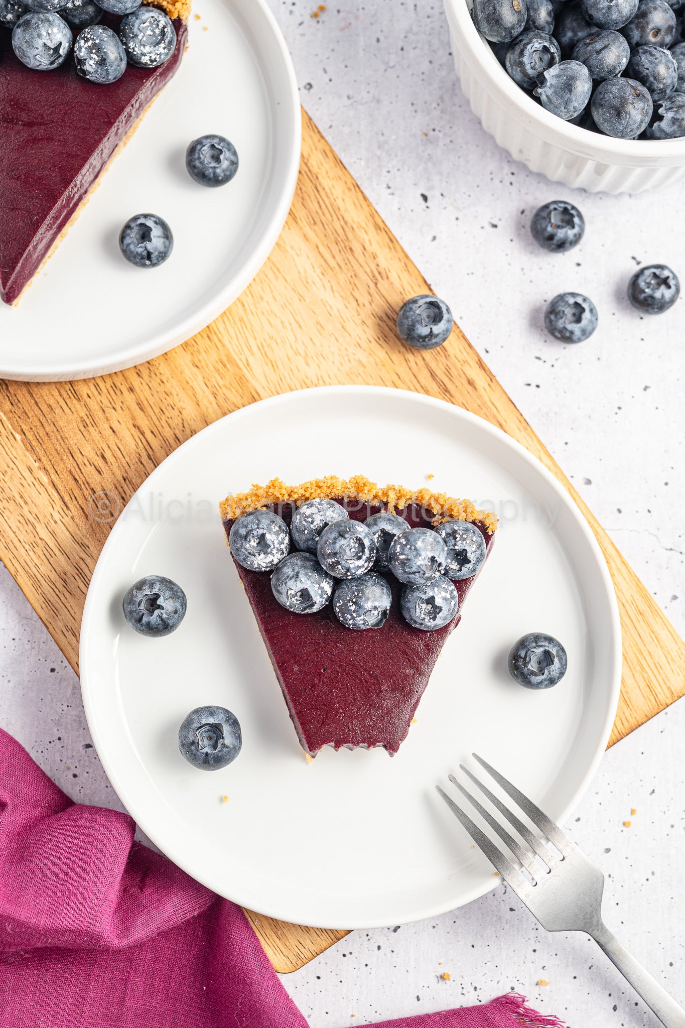 Blueberry Curd Tart - *EXCLUSIVE*