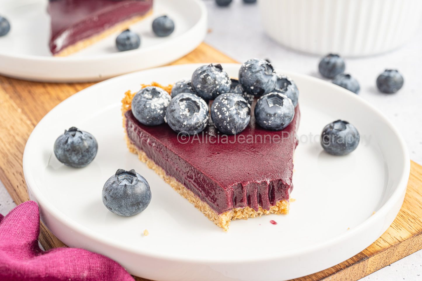 Blueberry Curd Tart - *EXCLUSIVE*