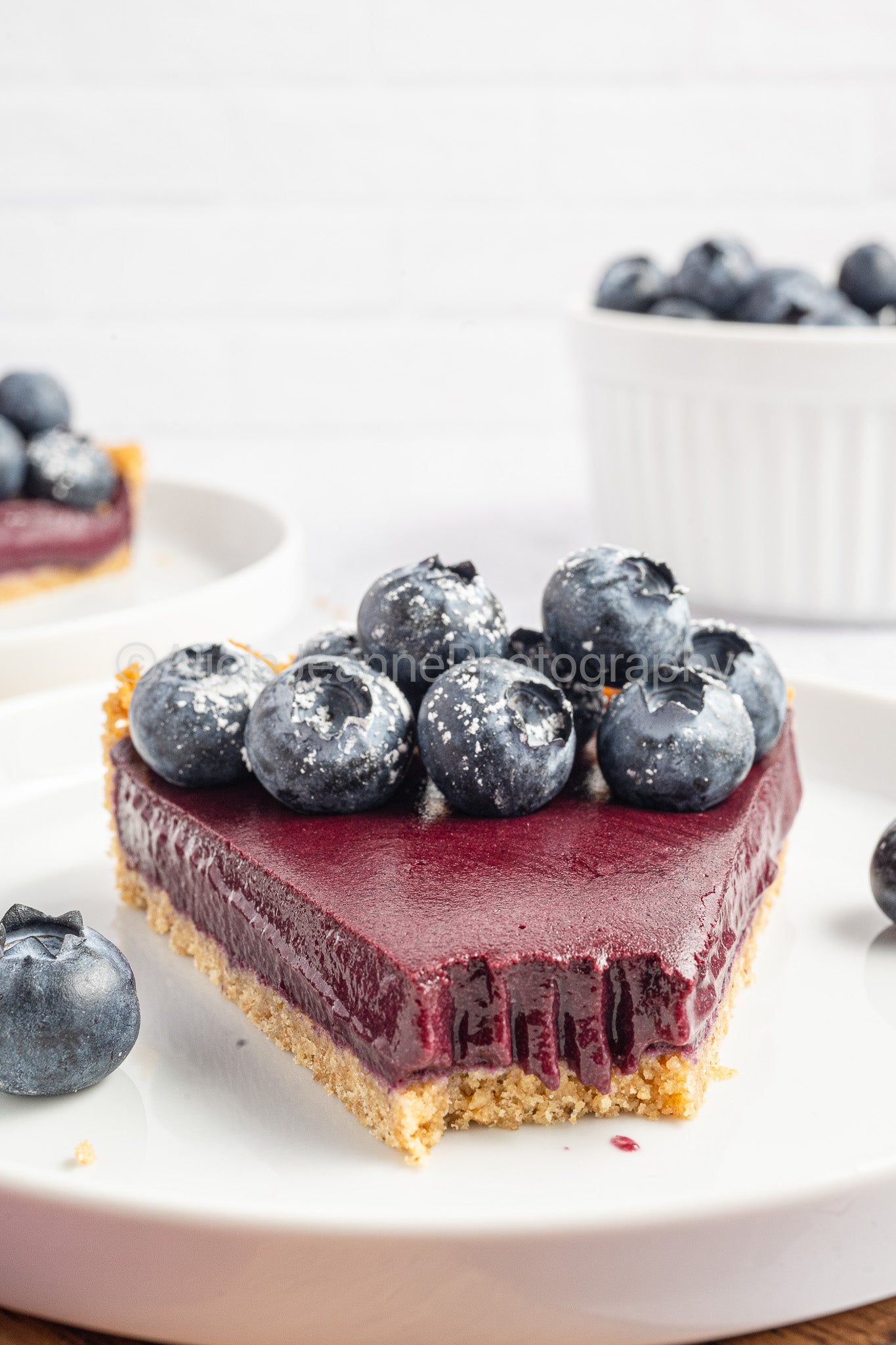 Blueberry Curd Tart - *EXCLUSIVE*