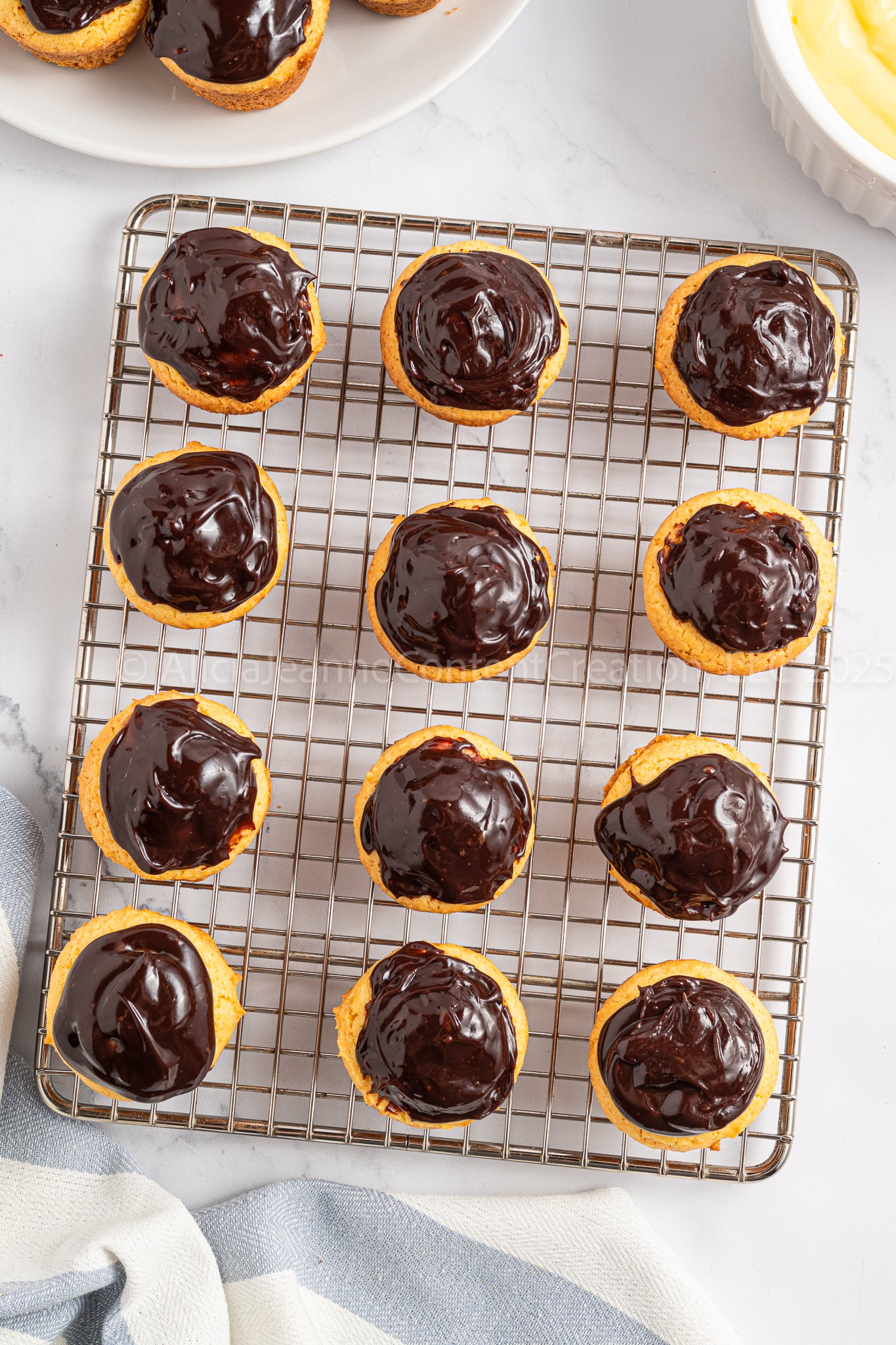 Boston Cream Pie Bites - *EXCLUSIVE*