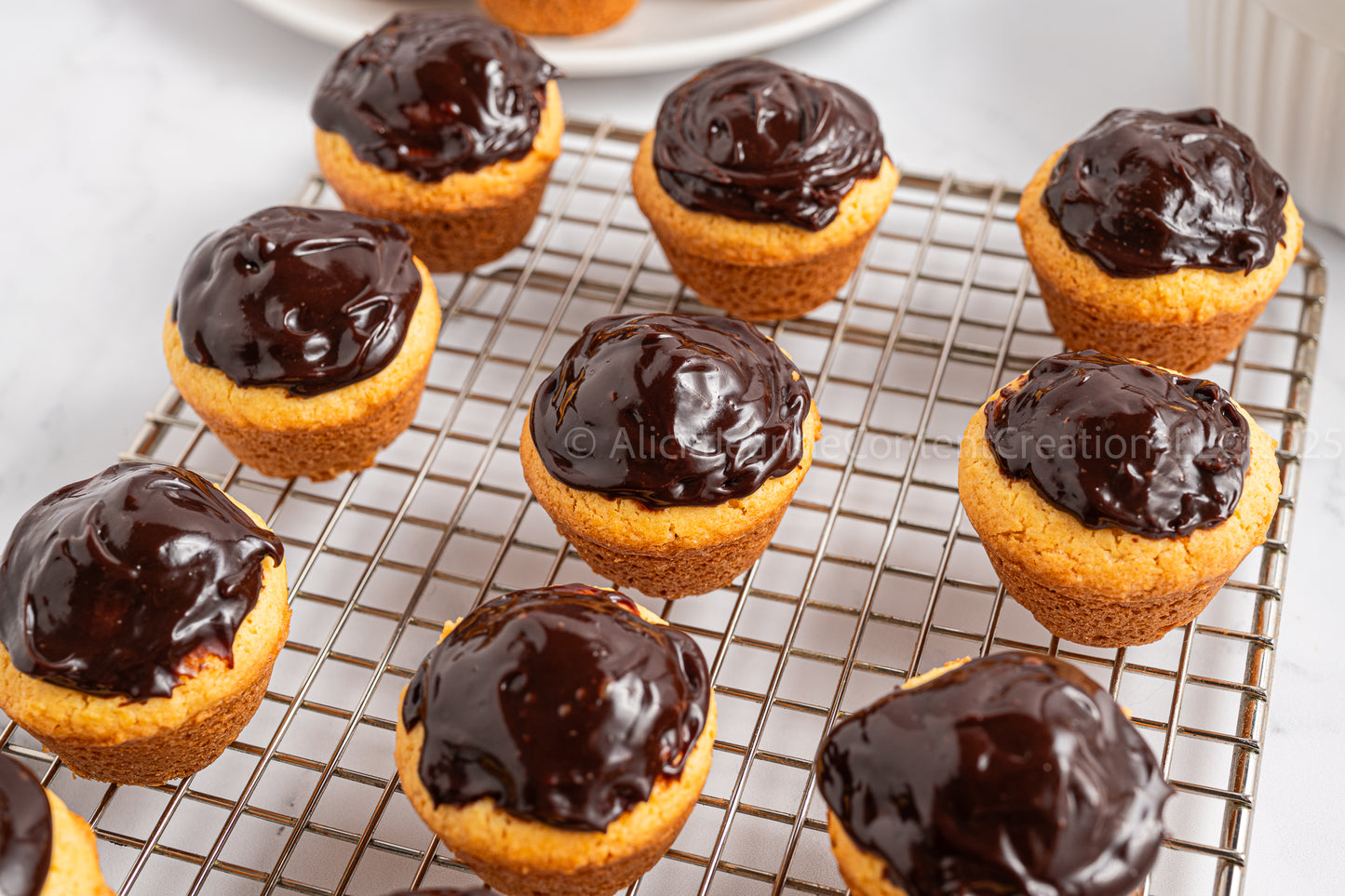 Boston Cream Pie Bites - *EXCLUSIVE*