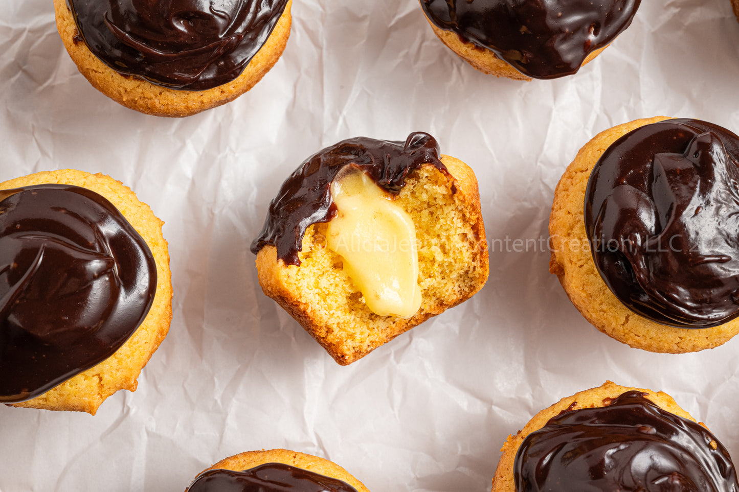 Boston Cream Pie Bites - *EXCLUSIVE*
