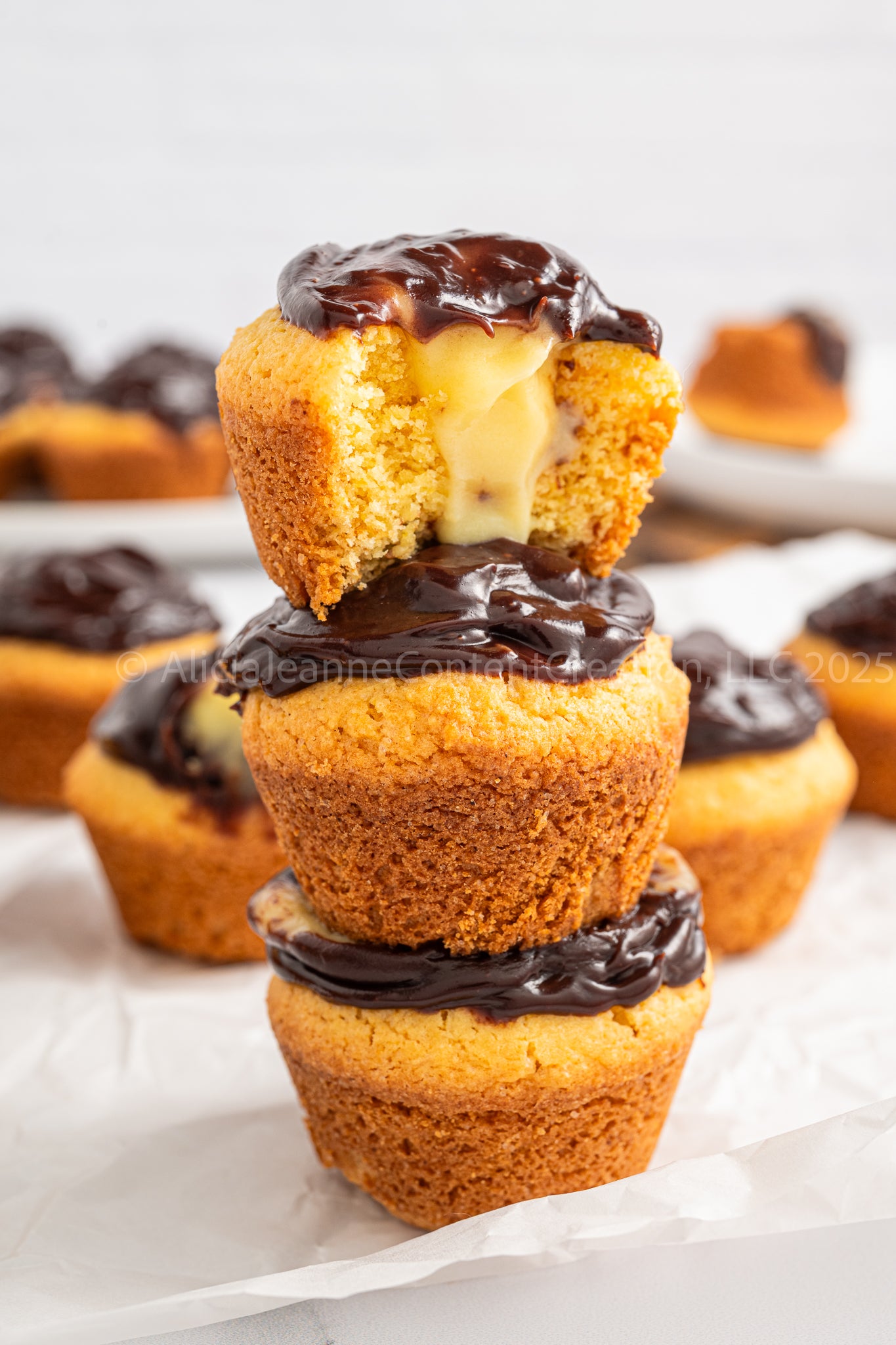 Boston Cream Pie Bites - *EXCLUSIVE*