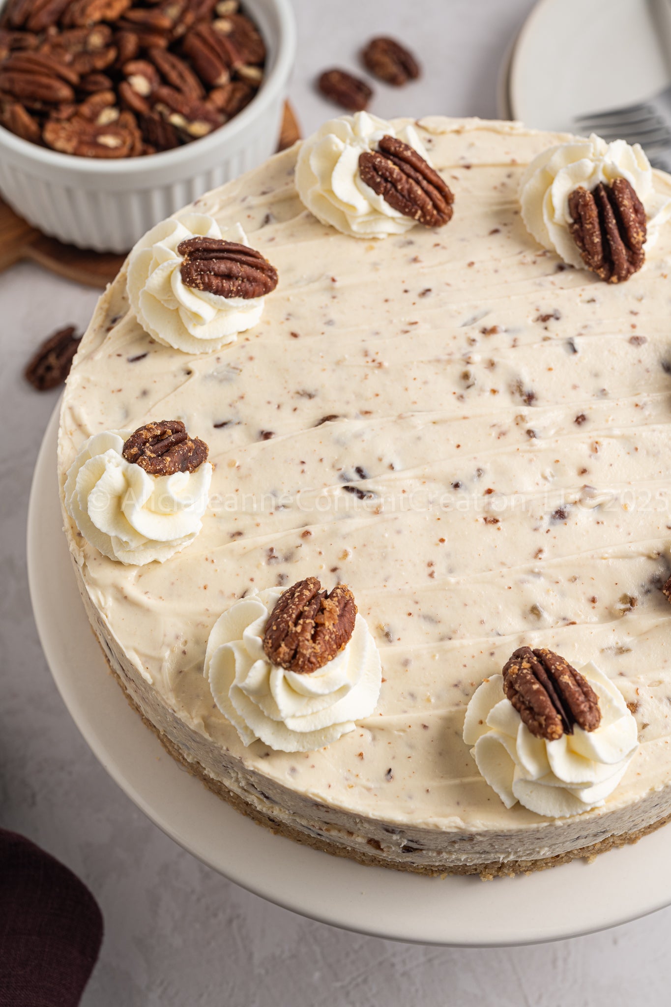 Butter Pecan Cheesecake (No Bake) - *EXCLUSIVE*