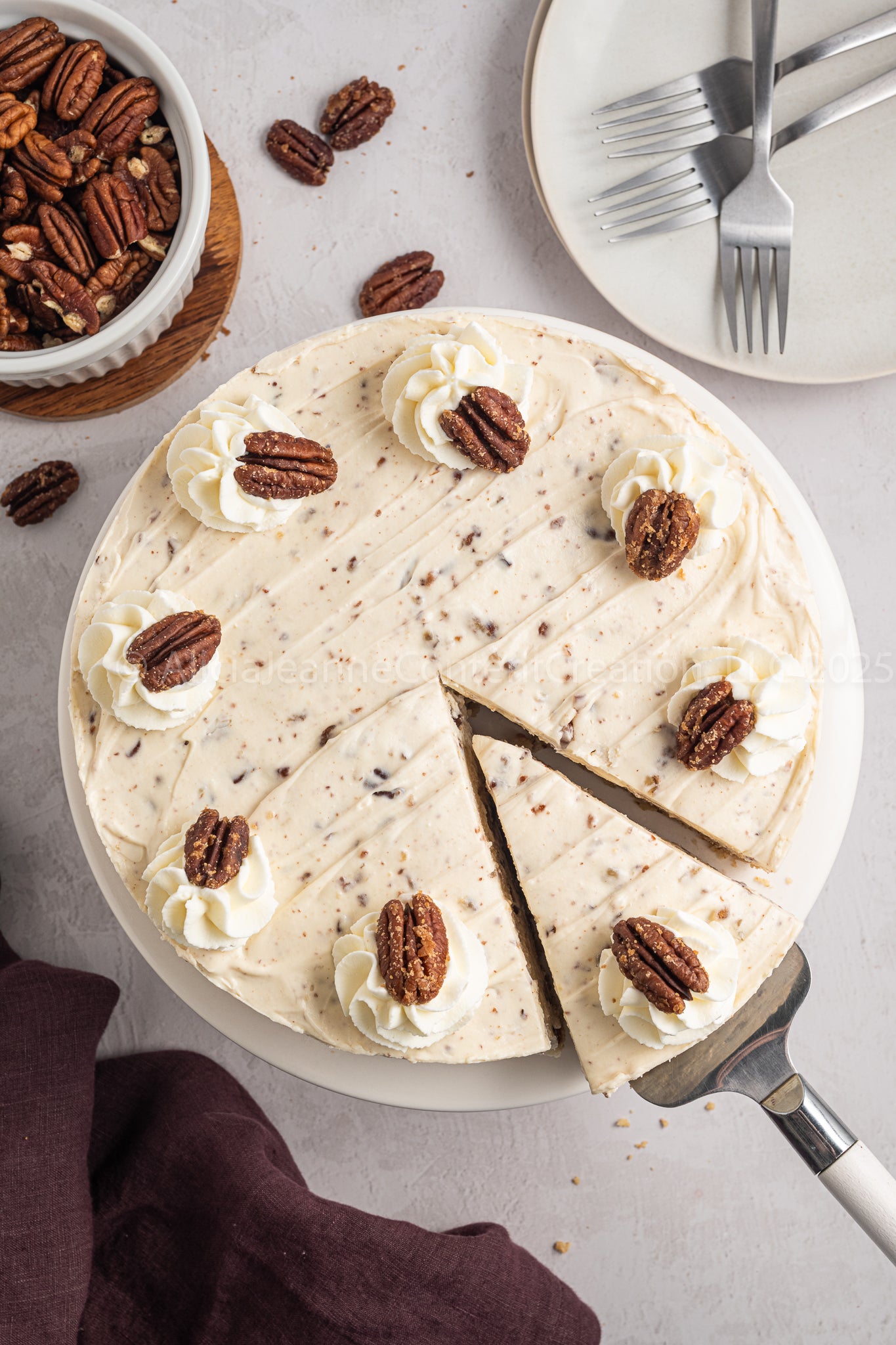 Butter Pecan Cheesecake (No Bake) - *EXCLUSIVE*