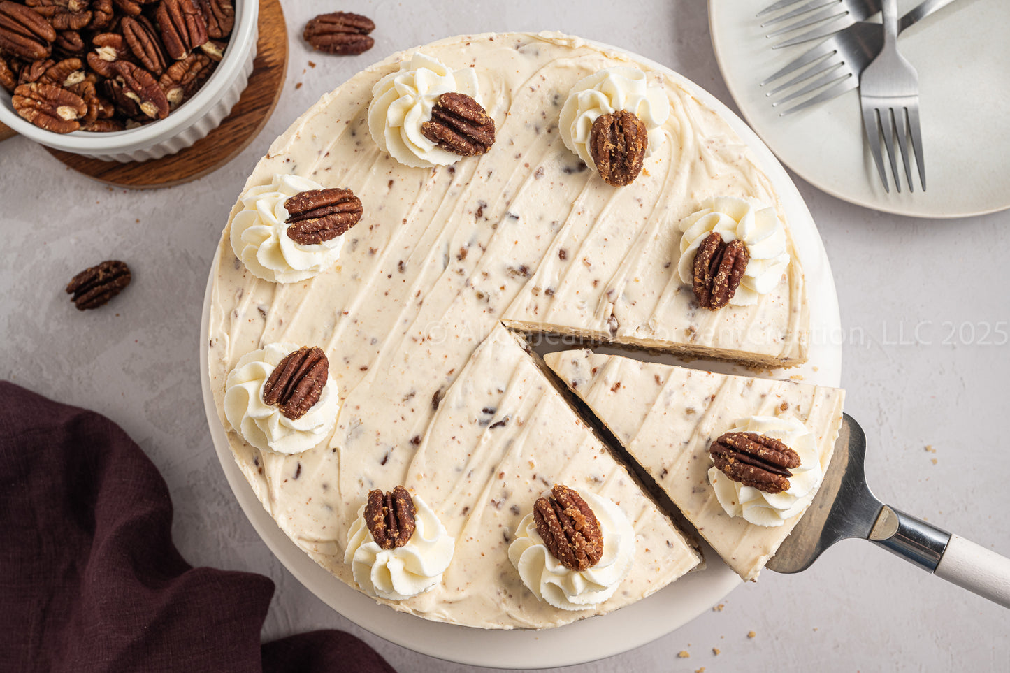 Butter Pecan Cheesecake (No Bake) - *EXCLUSIVE*