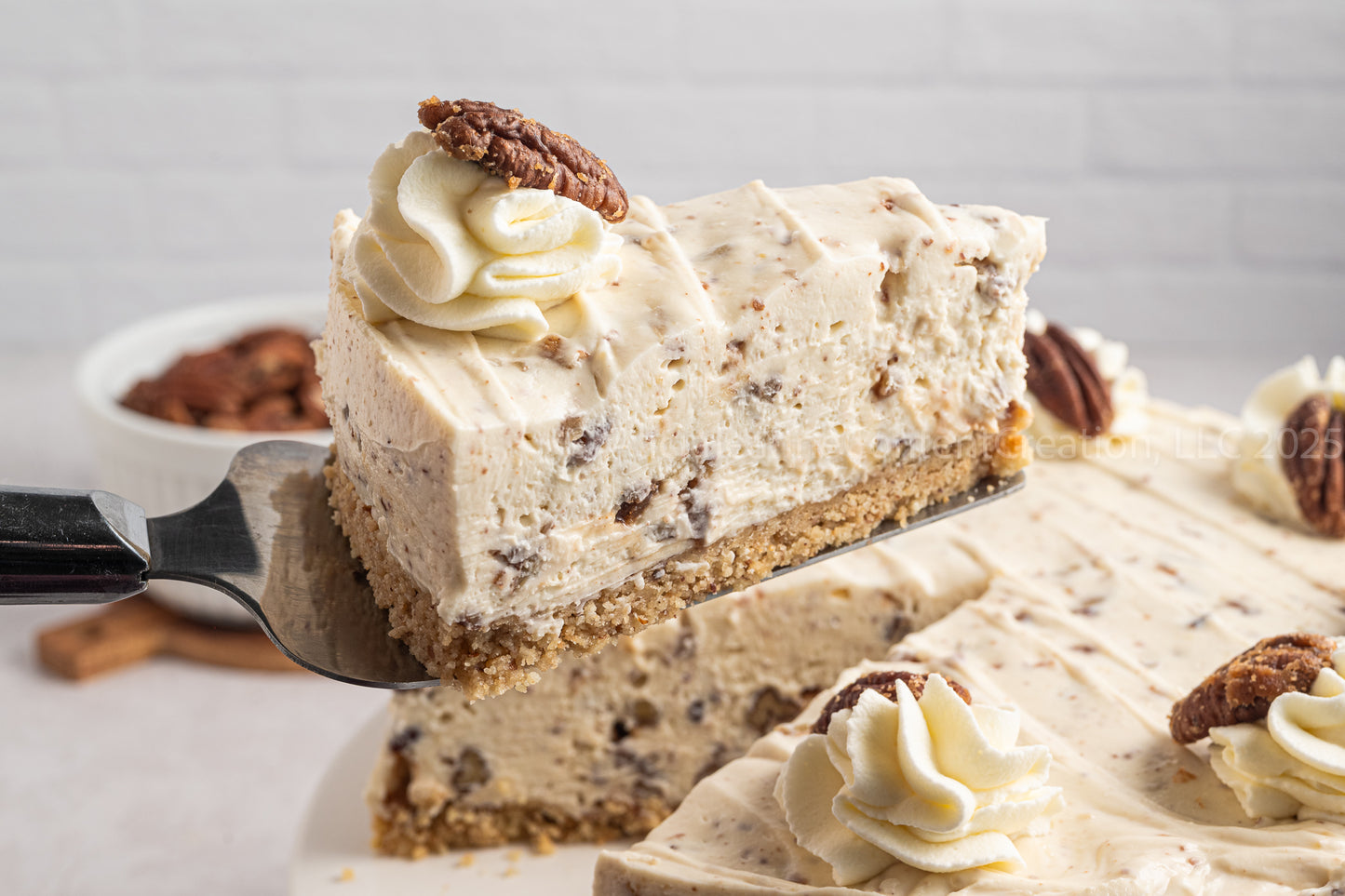 Butter Pecan Cheesecake (No Bake) - *EXCLUSIVE*
