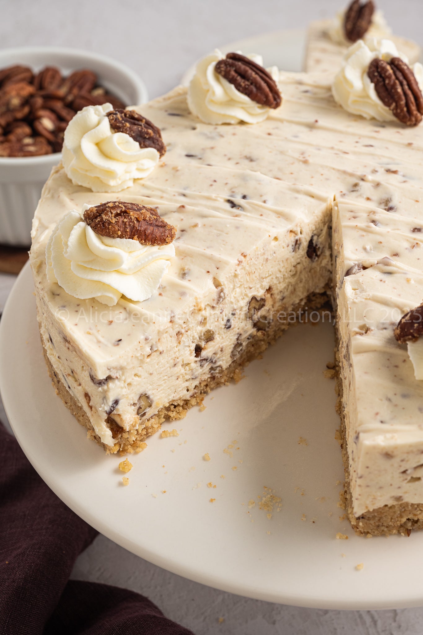 Butter Pecan Cheesecake (No Bake) - *EXCLUSIVE*
