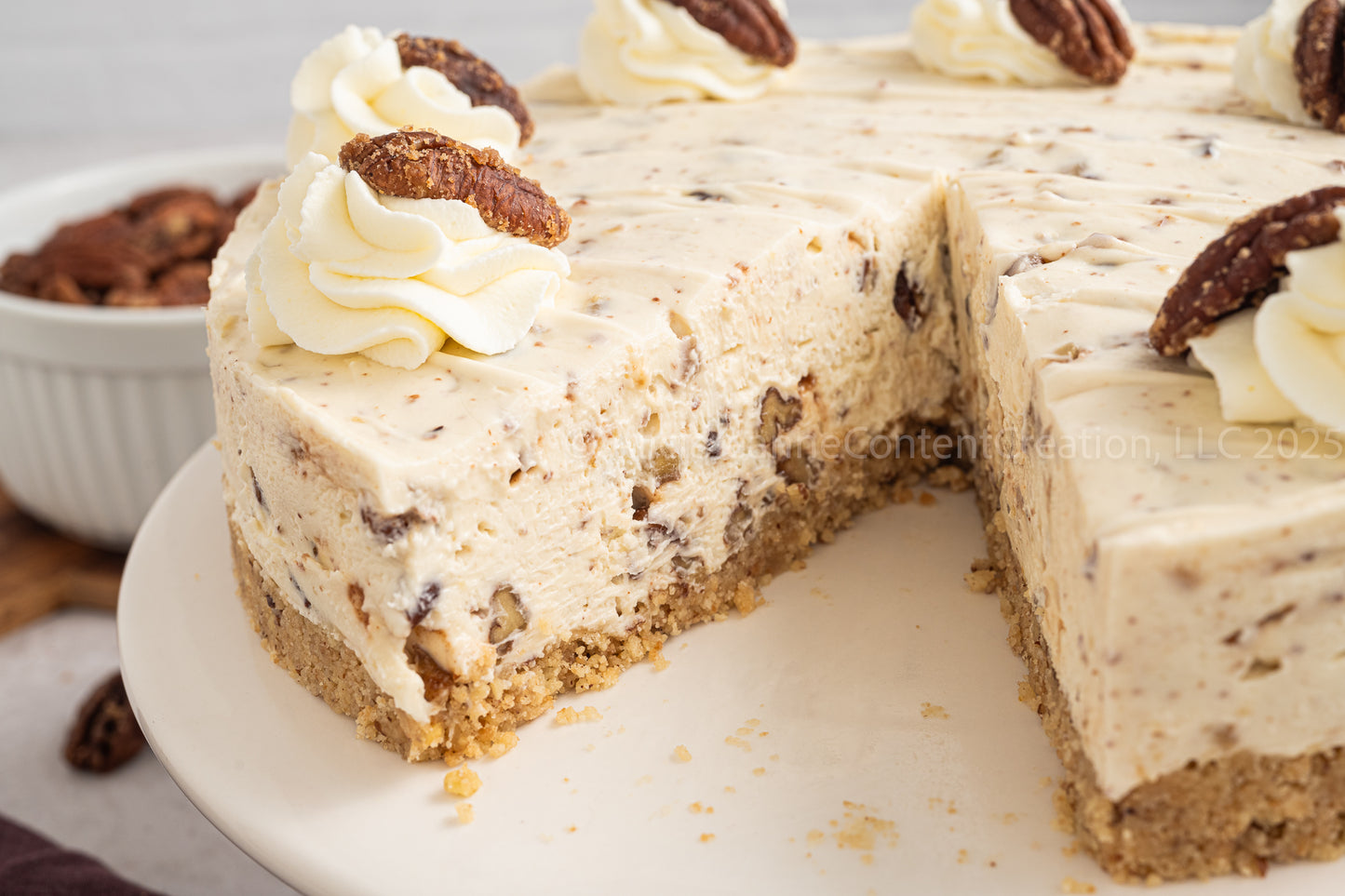 Butter Pecan Cheesecake (No Bake) - *EXCLUSIVE*
