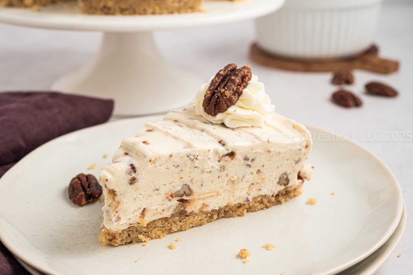 Butter Pecan Cheesecake (No Bake) - *EXCLUSIVE*