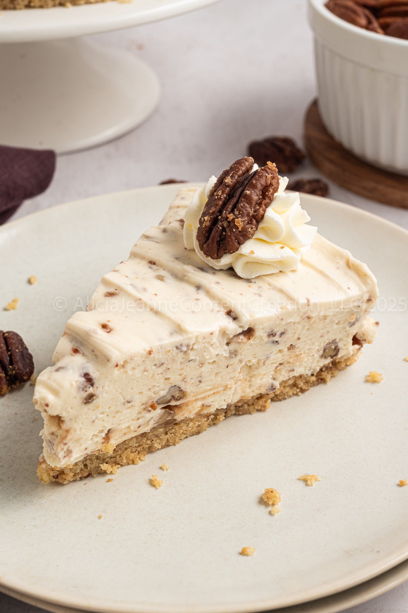 Butter Pecan Cheesecake (No Bake) - *EXCLUSIVE*