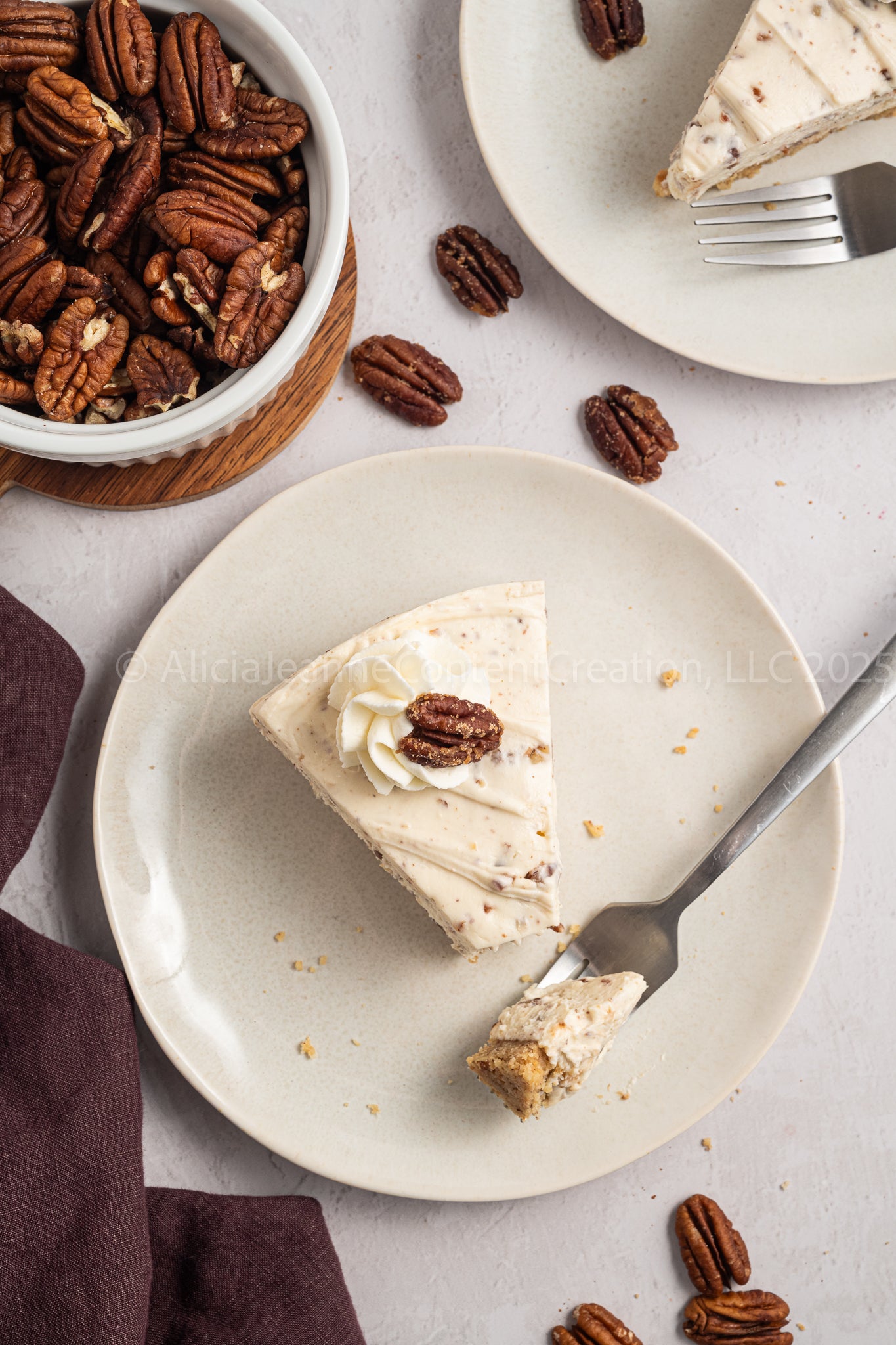 Butter Pecan Cheesecake (No Bake) - *EXCLUSIVE*