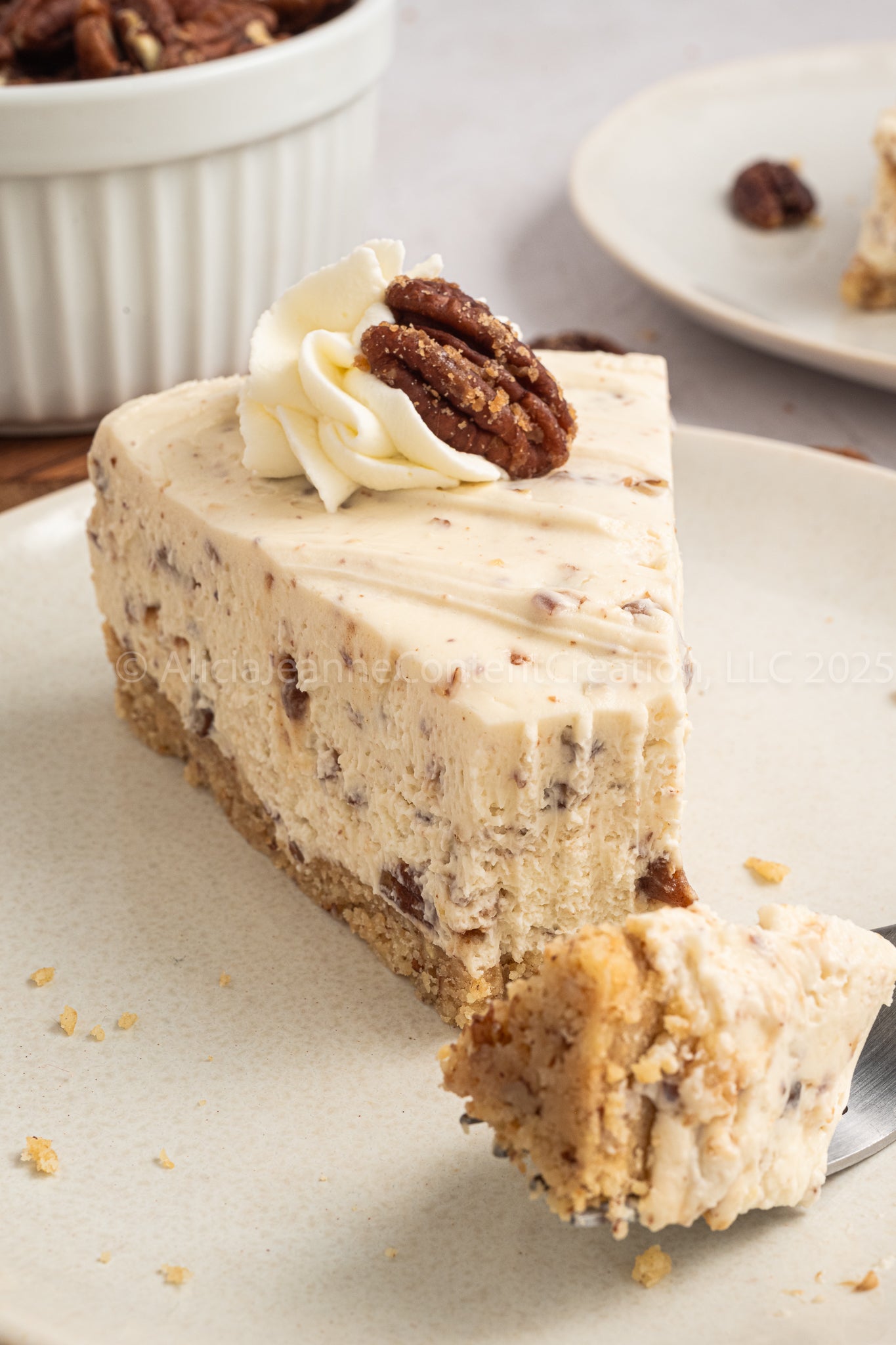 Butter Pecan Cheesecake (No Bake) - *EXCLUSIVE*