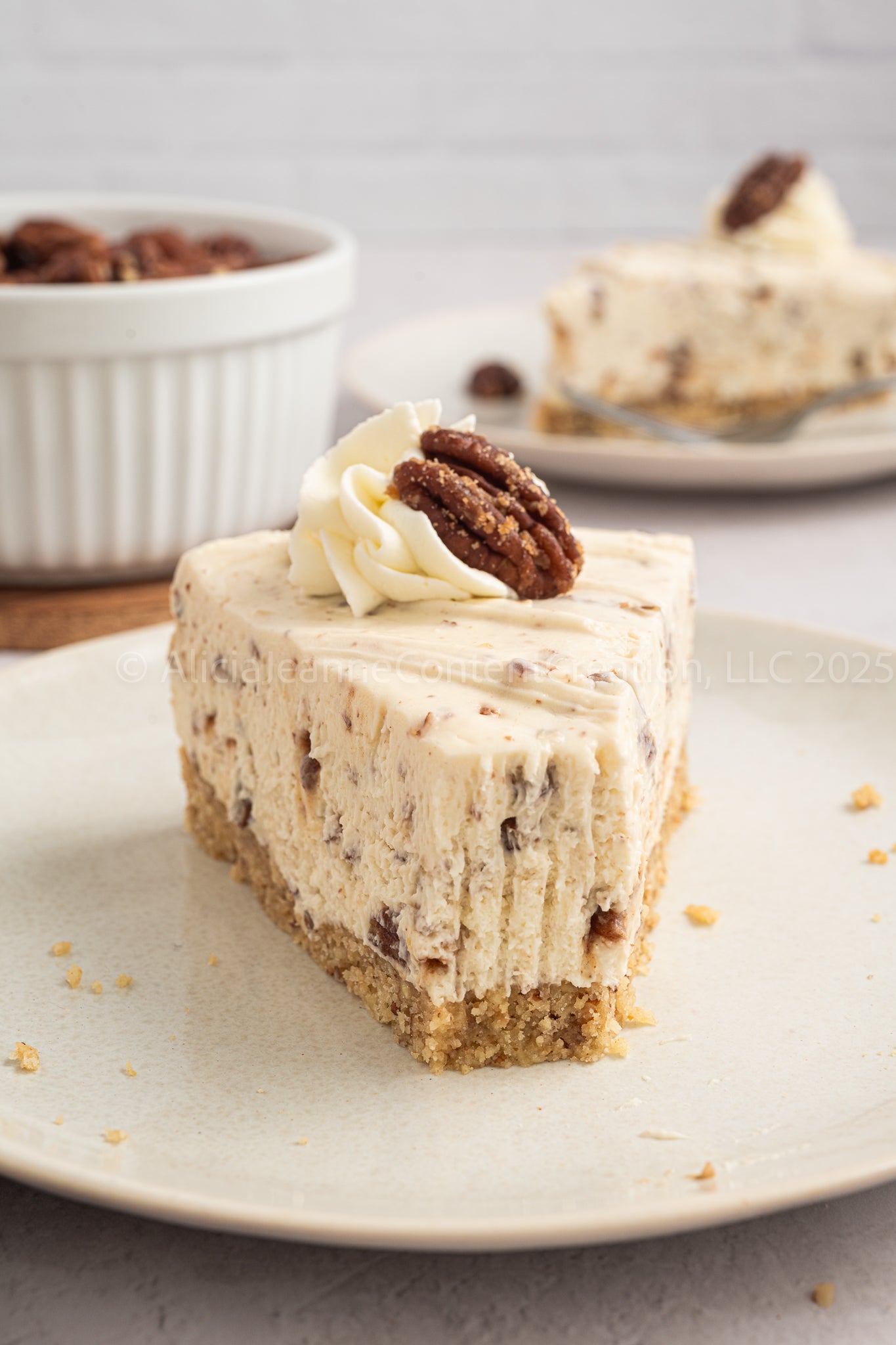 Butter Pecan Cheesecake (No Bake) - *EXCLUSIVE*