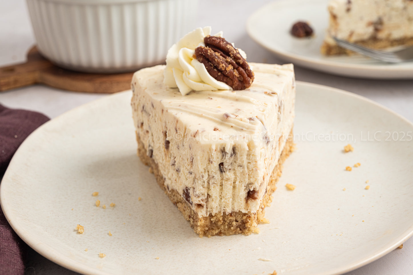 Butter Pecan Cheesecake (No Bake) - *EXCLUSIVE*