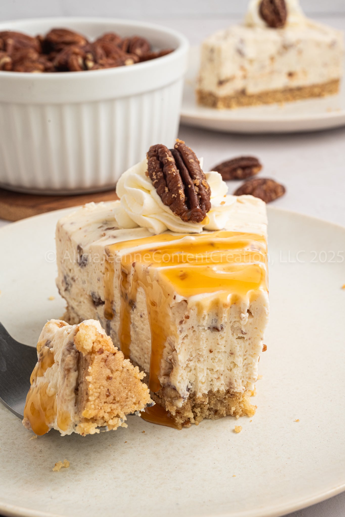 Butter Pecan Cheesecake (No Bake) - *EXCLUSIVE*