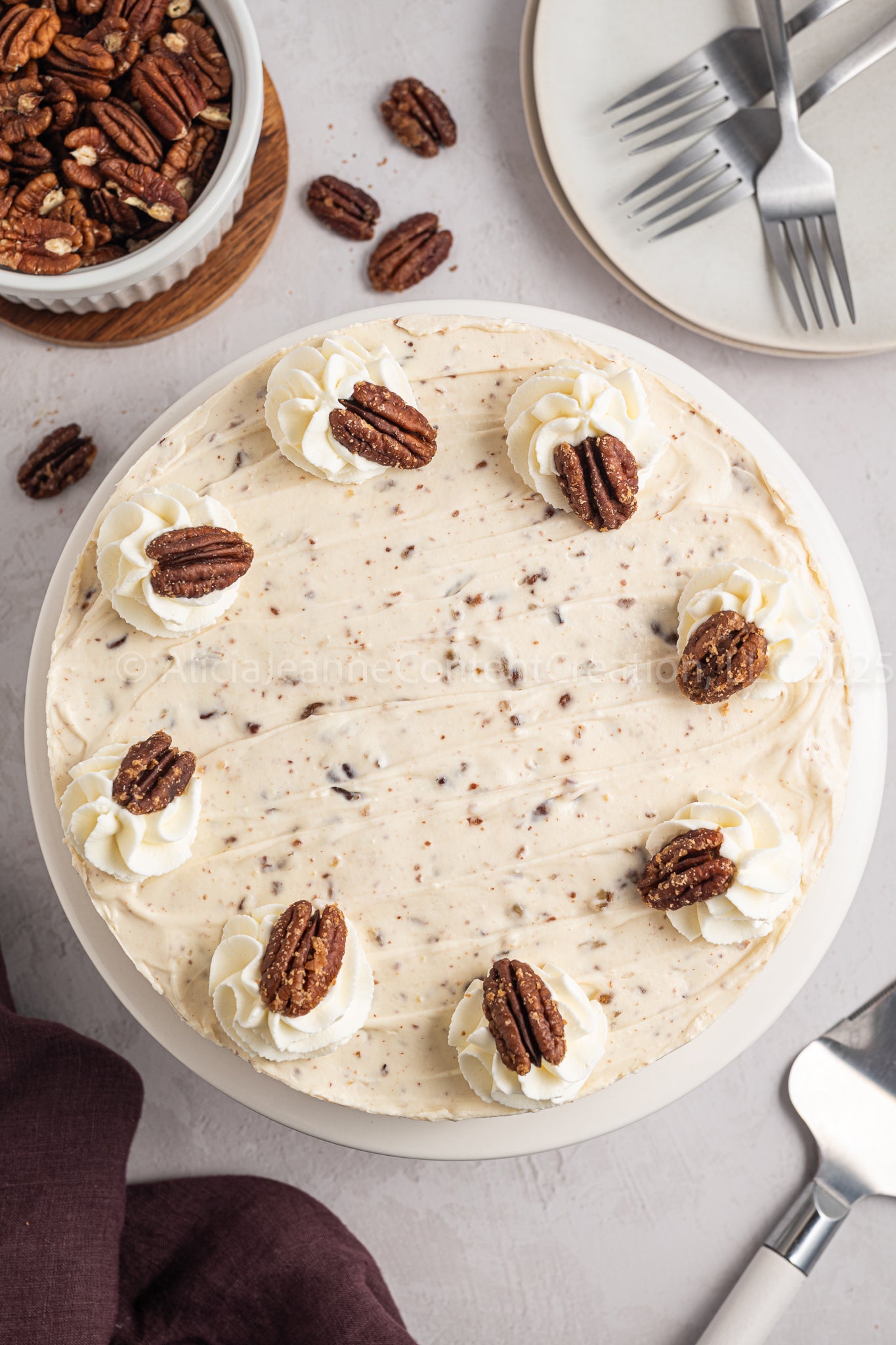 Butter Pecan Cheesecake (No Bake) - *EXCLUSIVE*