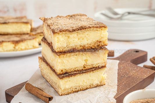 Churro Cheesecake Bars - *EXCLUSIVE*