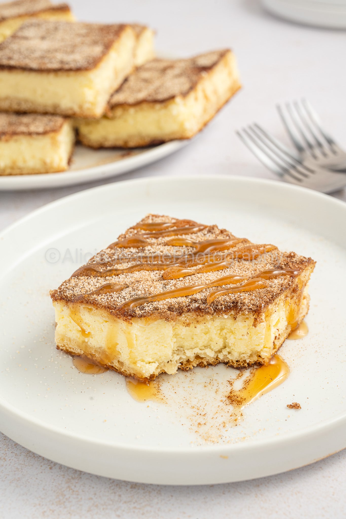 Churro Cheesecake Bars - *EXCLUSIVE*