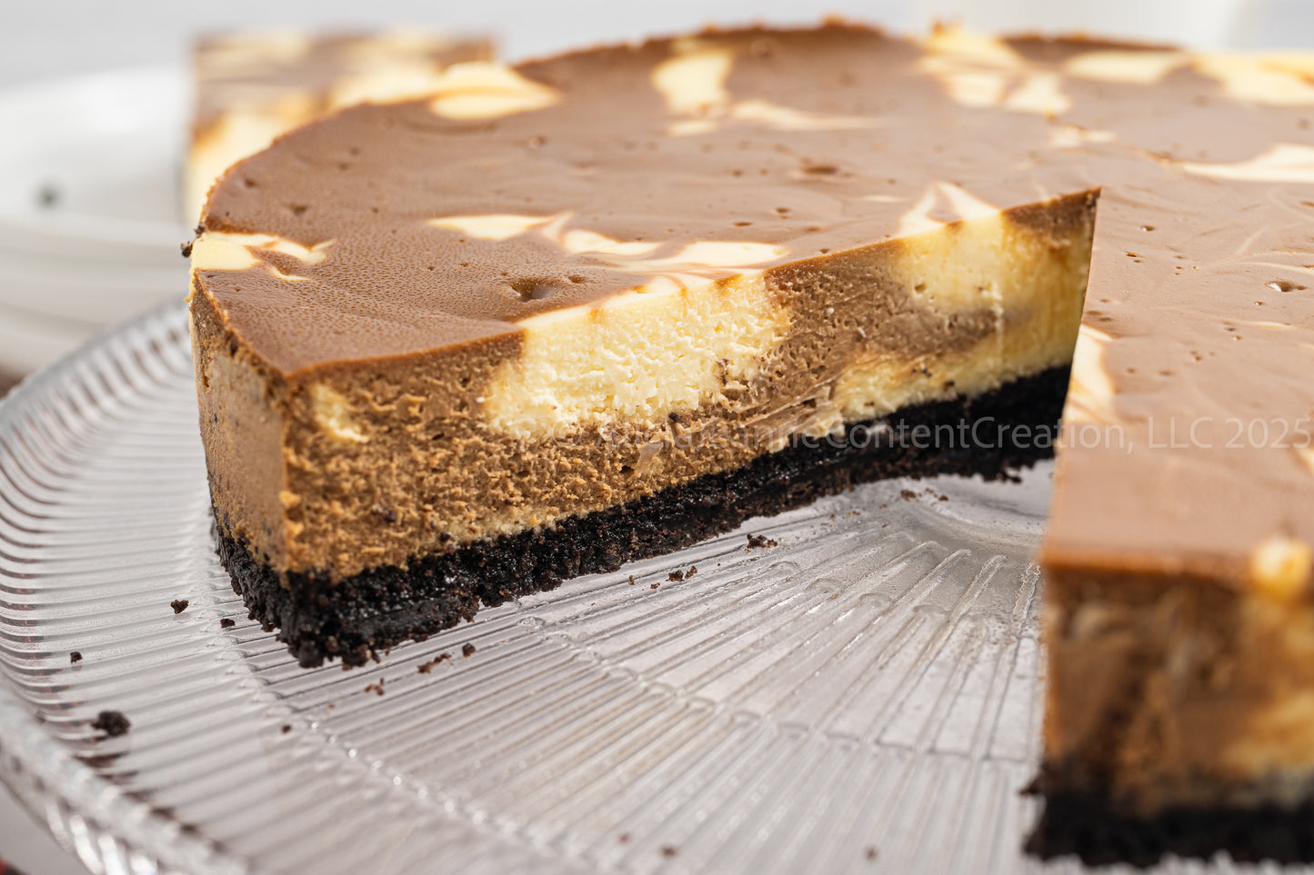 NEW PHOTOS - Espresso Swirl Cheesecake - *EXCLUSIVE*