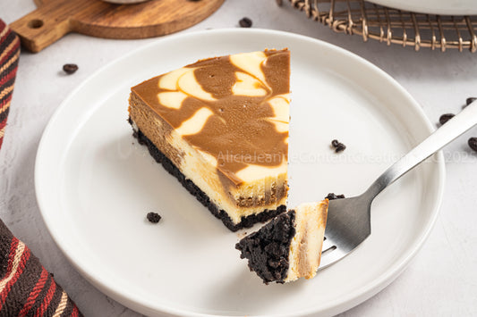 NEW PHOTOS - Espresso Swirl Cheesecake - *EXCLUSIVE*