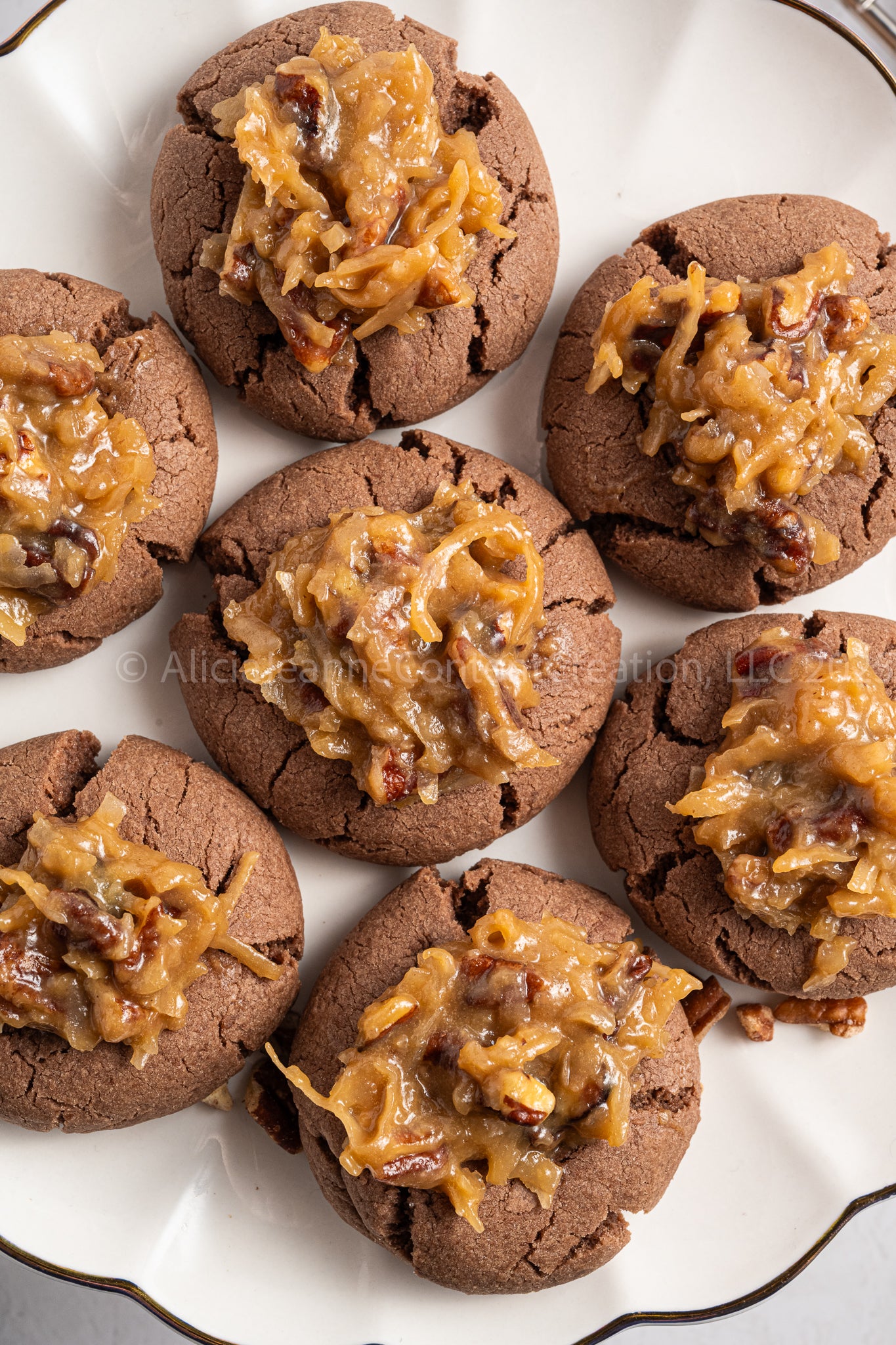 German Chocolate Cake Cookies - *EXCLUSIVE*