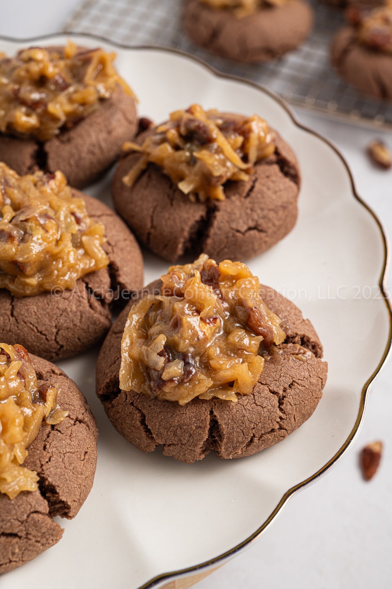 German Chocolate Cake Cookies - *EXCLUSIVE*