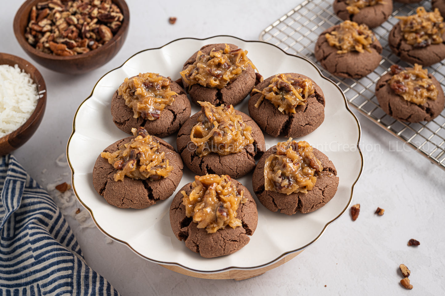 German Chocolate Cake Cookies - *EXCLUSIVE*