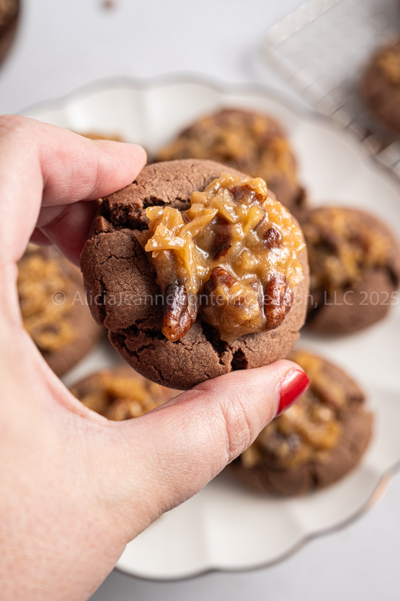 German Chocolate Cake Cookies - *EXCLUSIVE*