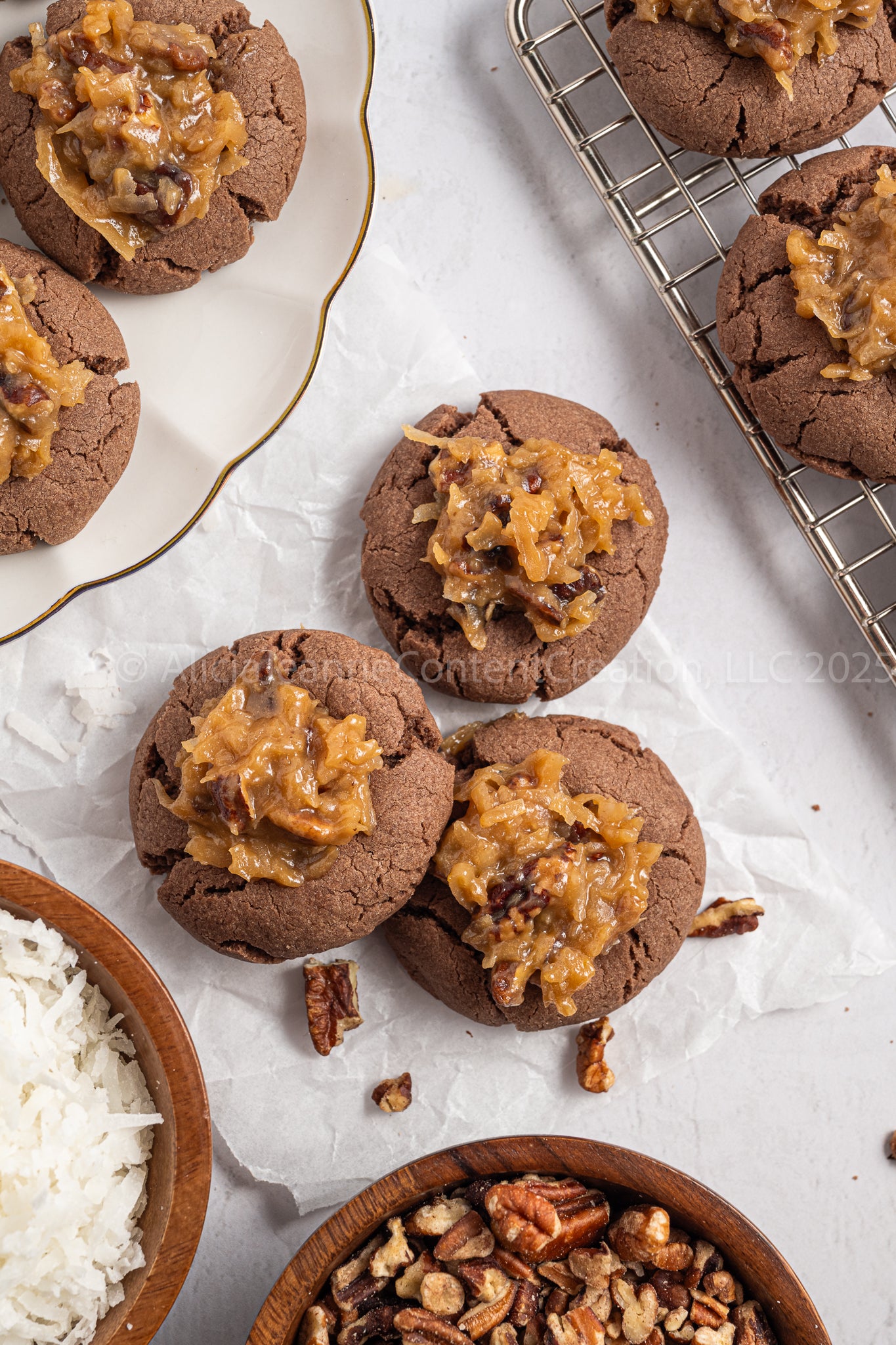 German Chocolate Cake Cookies - *EXCLUSIVE*